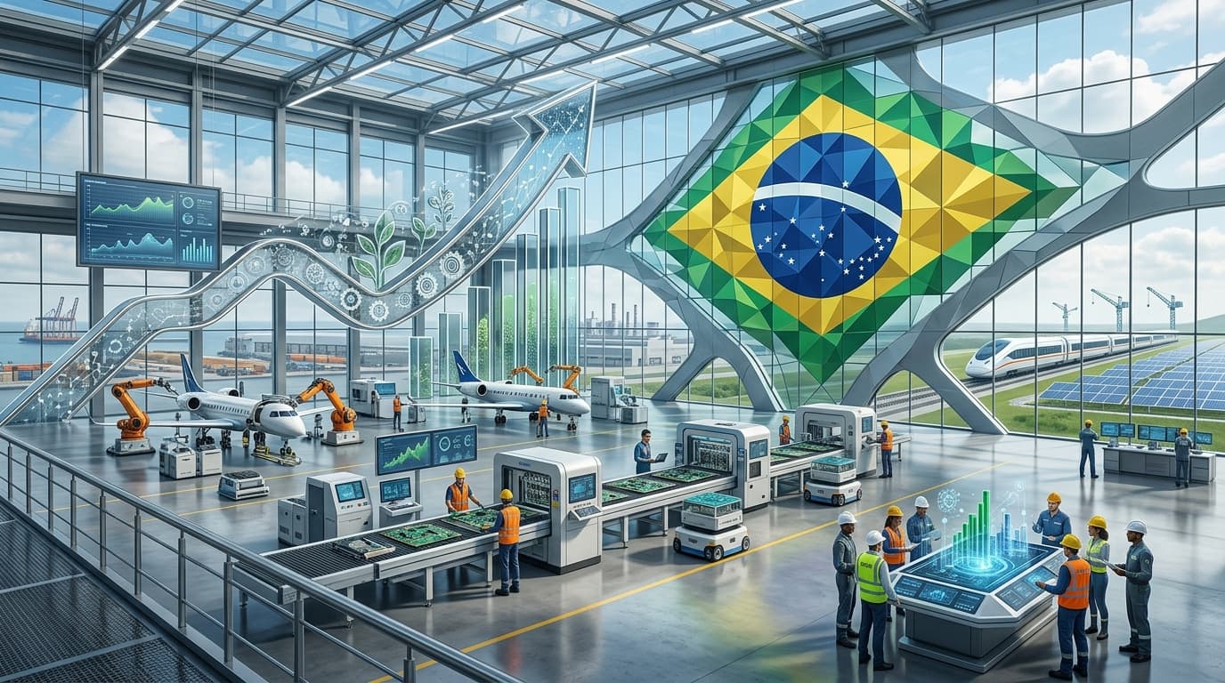 Nova Indústria Brasil: o que os R$ 750 bilhões da política industrial significam para quem investe em automação